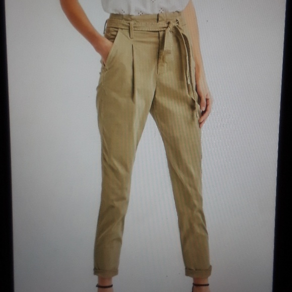 paper bag chino pants
